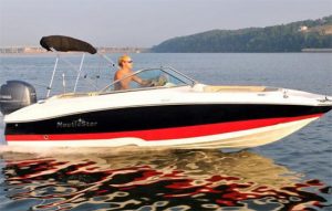sport deck boat rental